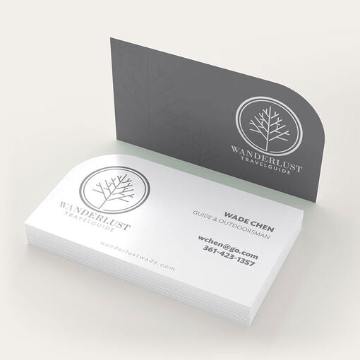 Single Rounded Corner Visiting Card