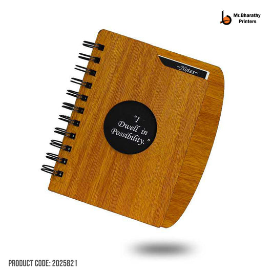 A6 Wiro Wooden Diary-2025821
