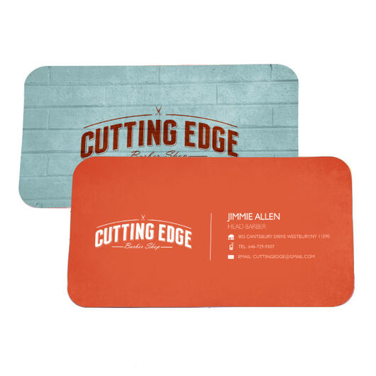 Slim Rounded Corner Visiting Card