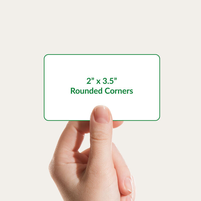 Rounded Corner Visiting Card