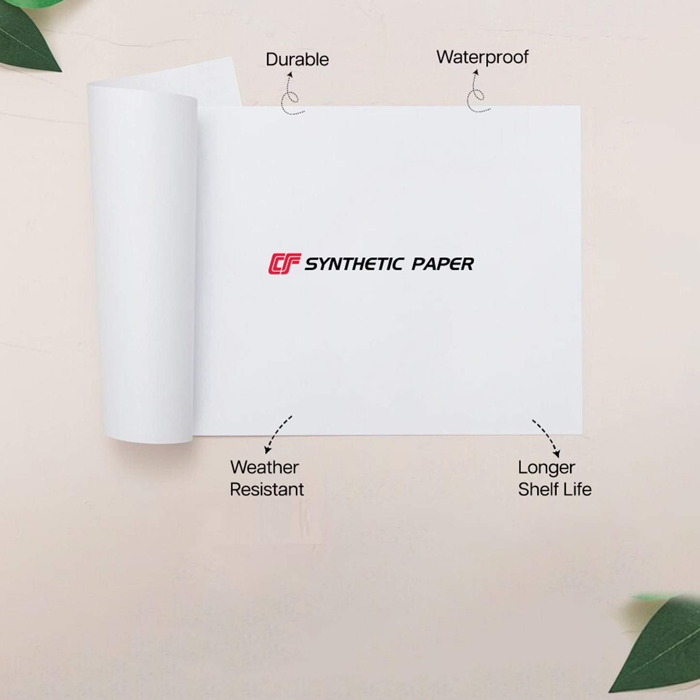 Economy Synthetic Visiting Card - 500 nos