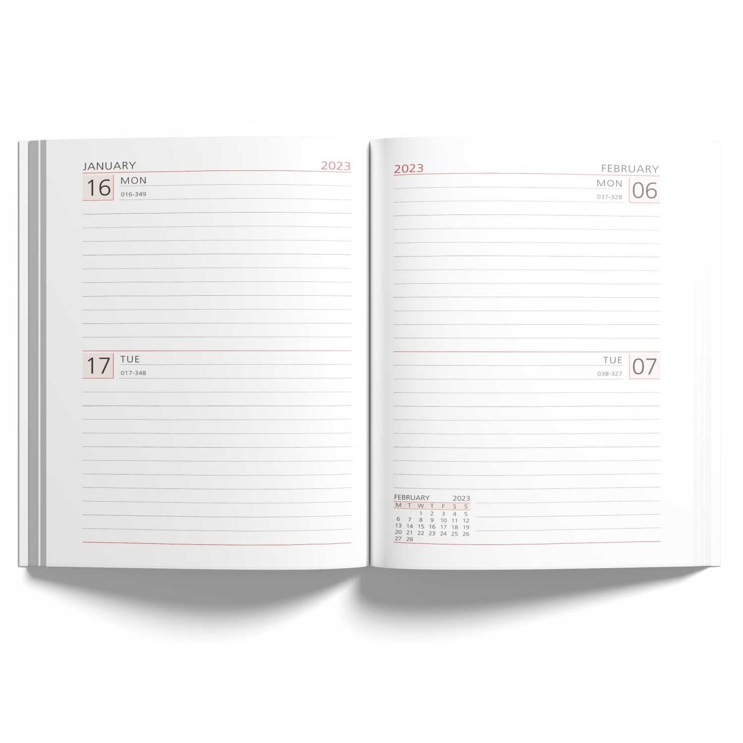 Commercial 2 Date Diary – 2025001
