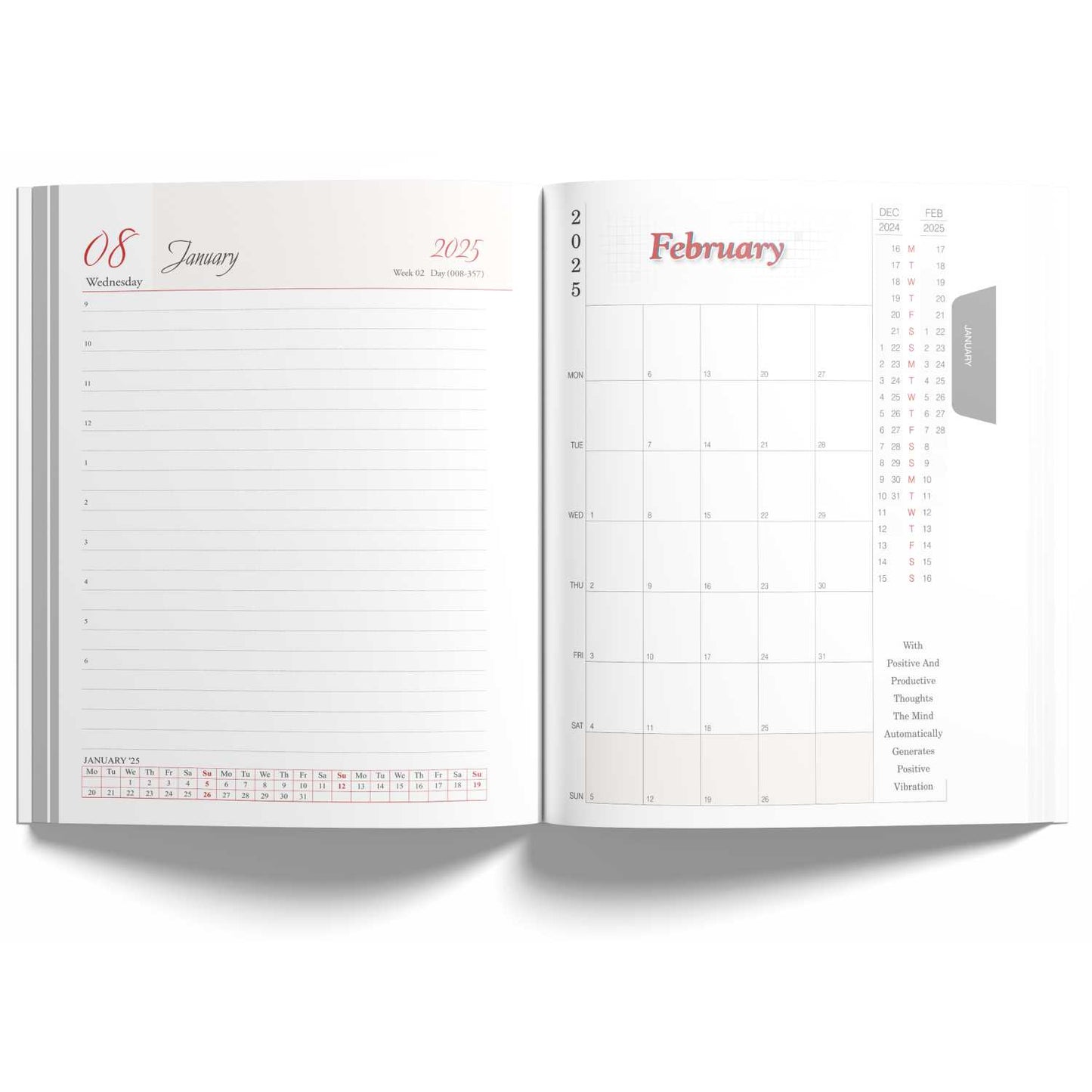 A-5 1 Date Diary-2025022