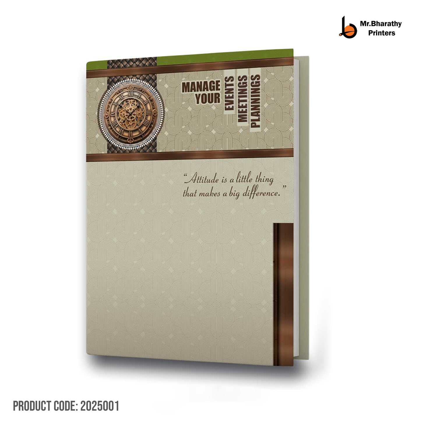 Commercial 2 Date Diary – 2025001