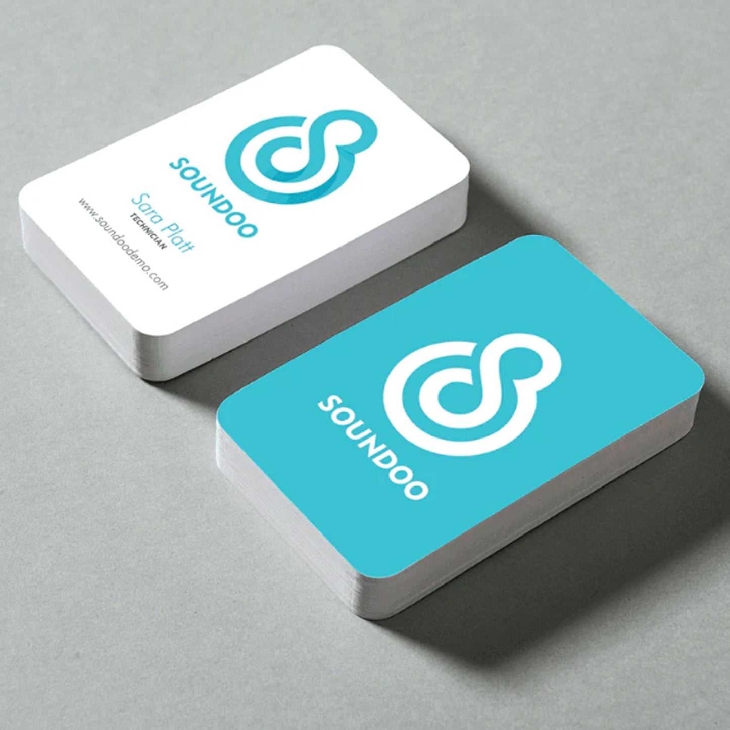 Rounded Corner Visiting Card