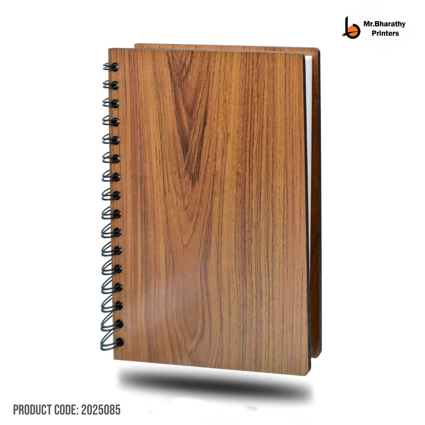 A-5 Wiro Wooden Notebook-2025085