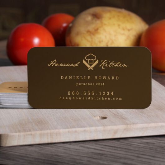 Slim Rounded Corner Visiting Card