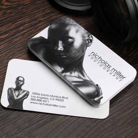 Slim Rounded Corner Visiting Card