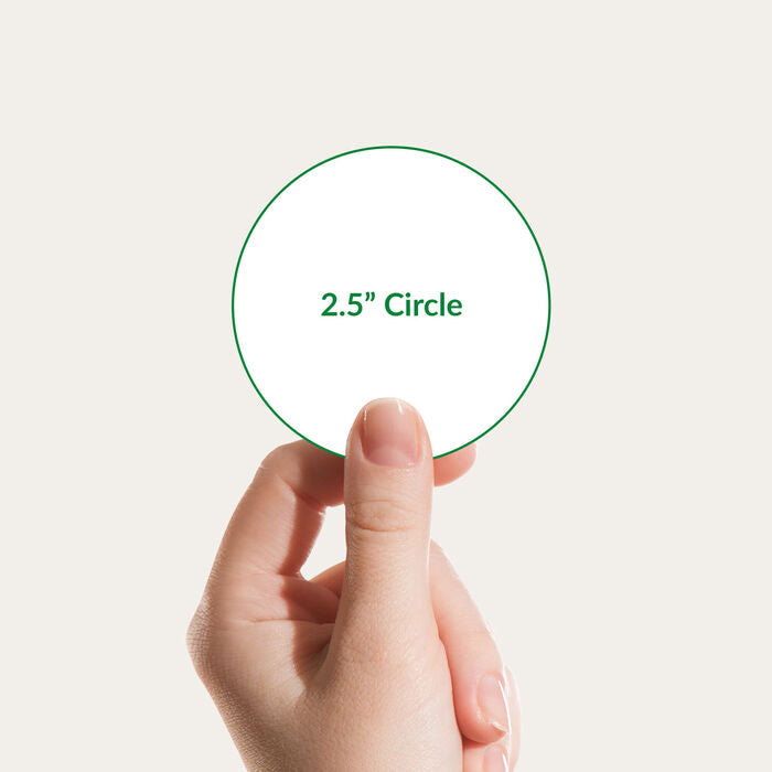 Circle Shape Visiting Card