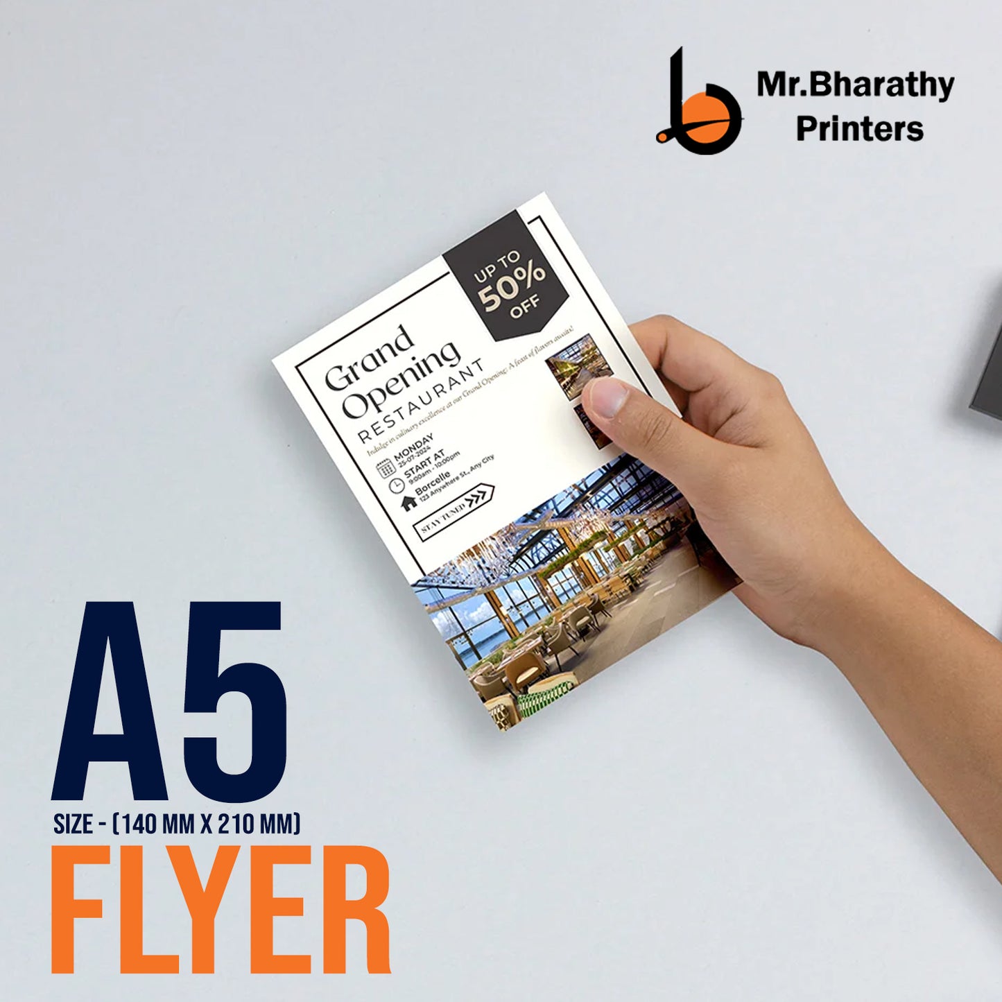 Multicolor Flyer - 100 GSM - 2000 nos