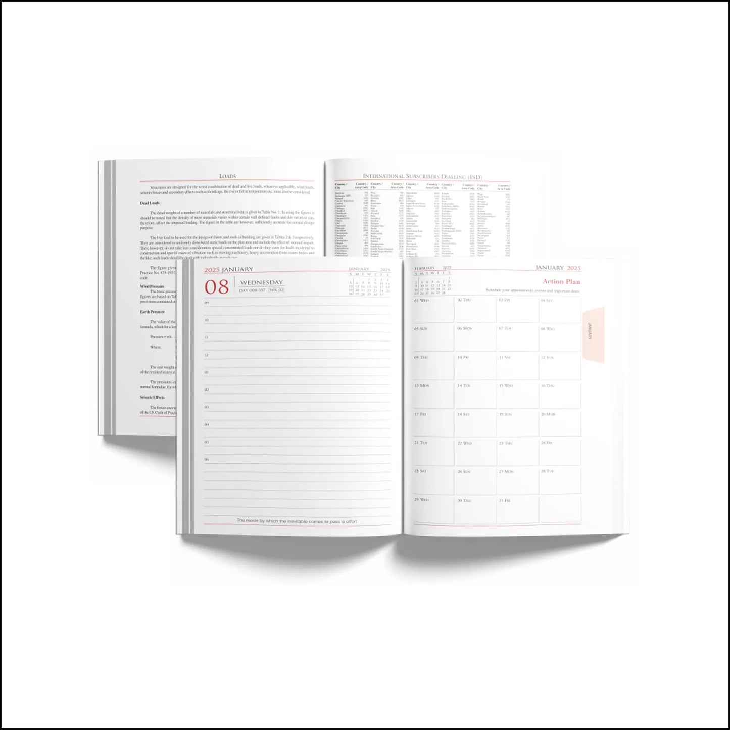 Chief 1 Dt. Wooden Cover Engineering Diary-2025804